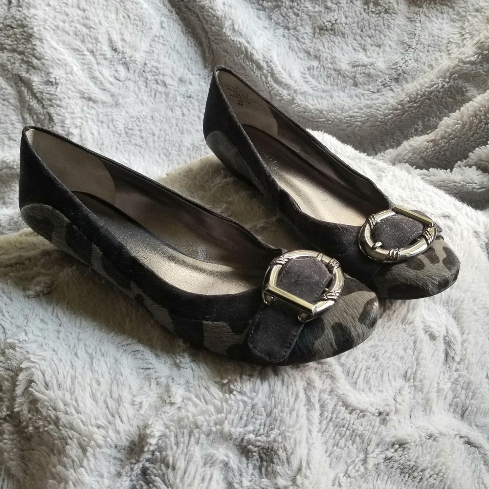 Nine West Animal Print Flats